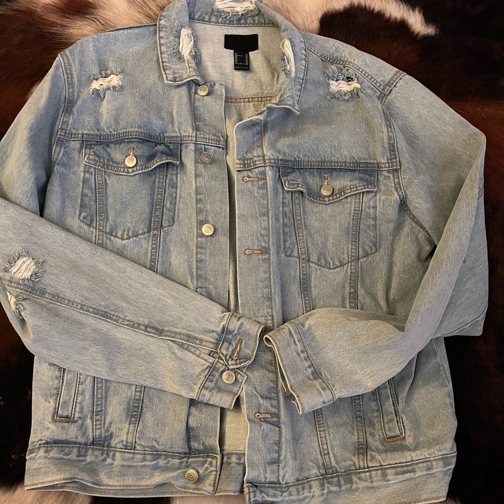 Men’s XL blue Jean denim jacket